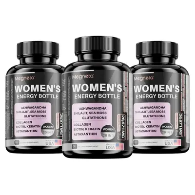 Women'S Energy Bottle-Vitality & Cortisol & Hormone &  |  20 IN 1 Energy Supplement-- 60 Tablets Healthcare