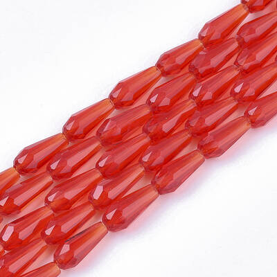 Transparent Glass Beads Strands