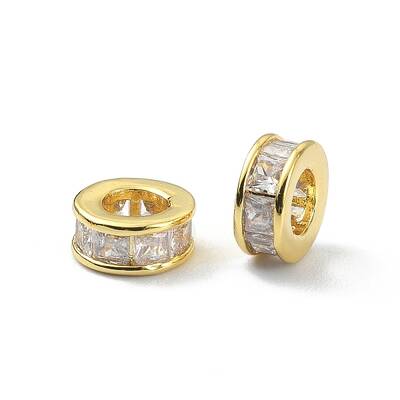Brass Rhinestone Beads