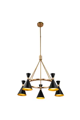 Black Brass Chandelier | Liang & Eimil Kensington