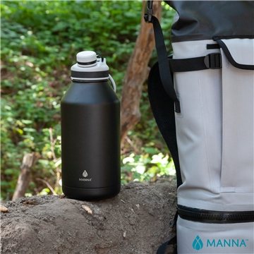 6 Custom Manna 64 oz Ranger Steel Bottle - 24hr Cold Retention