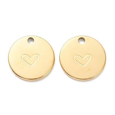 Ion Plating(IP) 304 Stainless Steel Charms