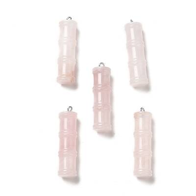 Natural Rose Quartz Pendants