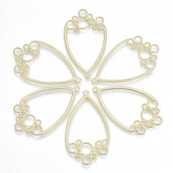 Rack Plating Alloy Chandelier Component Links