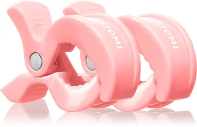 T-TOMI Pacifier Clip Clip Pastel pink 2 pieces