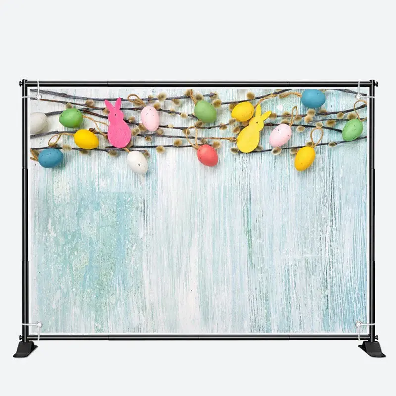 Colored Egg Decorations Paint Wall Easter Backdrop - Aperturee
