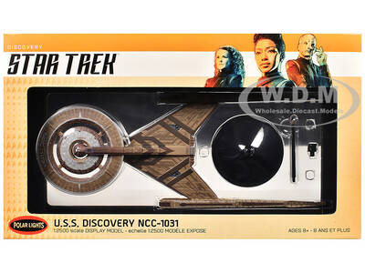 U.S.S. Discovery NCC-1031 Spacecraft Star Trek: Discovery (2017-2024) TV Series 1/2500 Scale Model by Polar Lights