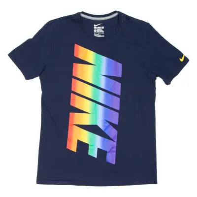 NIKE Mens T-Shirt Blue M