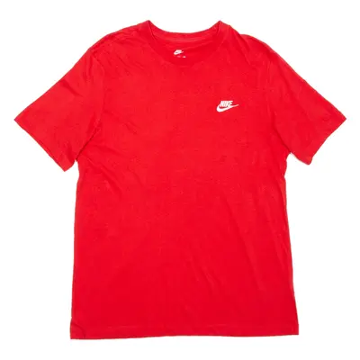 NIKE Mens T-Shirt Red M