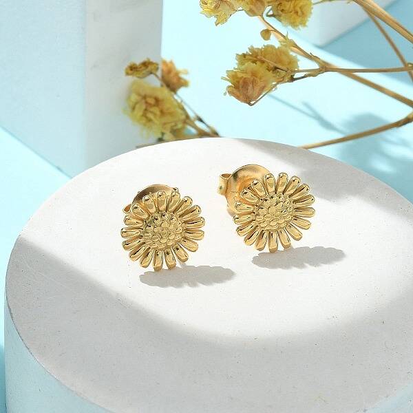 304 Stainless Steel Stud Earrings for Women