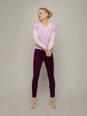 SEDGE | High Waist Skinnies | Size: Cabernet / XL