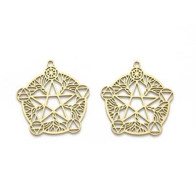 201 Stainless Steel Pendants