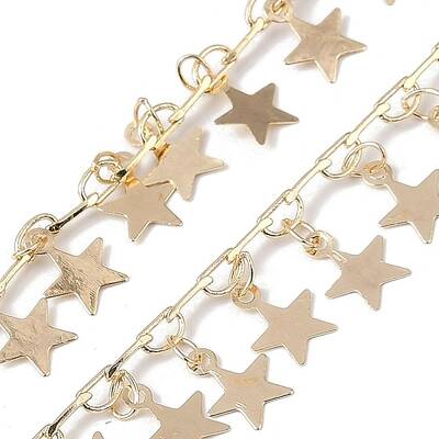 Handmade Brass Star Chains