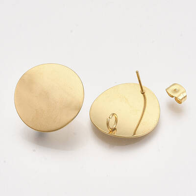 304 Stainless Steel Stud Earring Findings
