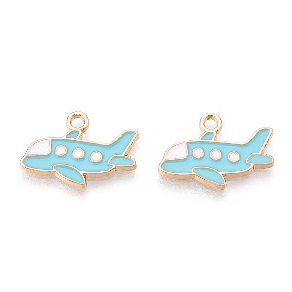 Alloy Enamel Pendants
