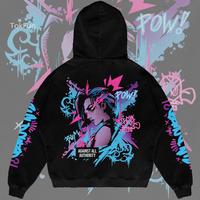 Arcane II Hoodie League of Legends Hoodie Long Sleeved Warm Pullover Top Harajuku Pullover TopsRegular Fit, Streetwear Sweats...
