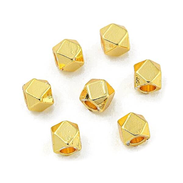 Rack Plating Brass Spacer Beads