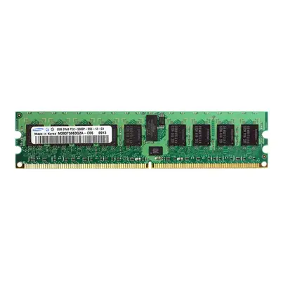 Samsung M393T5663QZA-CE6 | 2GB DDR2-667MHz PC2-5300 ECC Registered RDIMM CL5 2Rx8 1.8V 240-Pin Memory Module