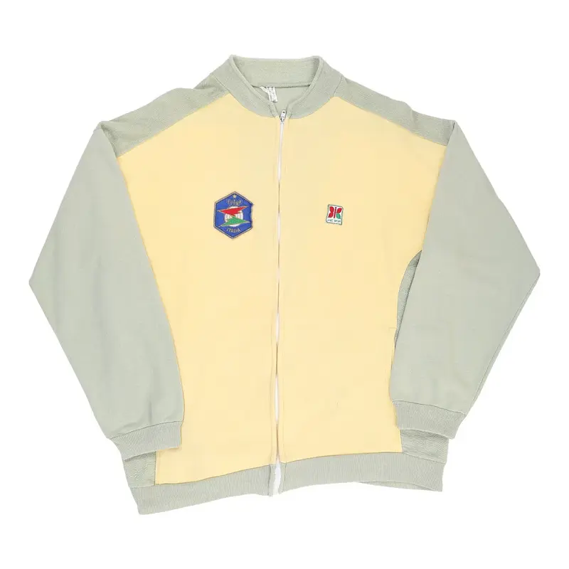 Unbranded Zip Up - Large Yellow Cotton
