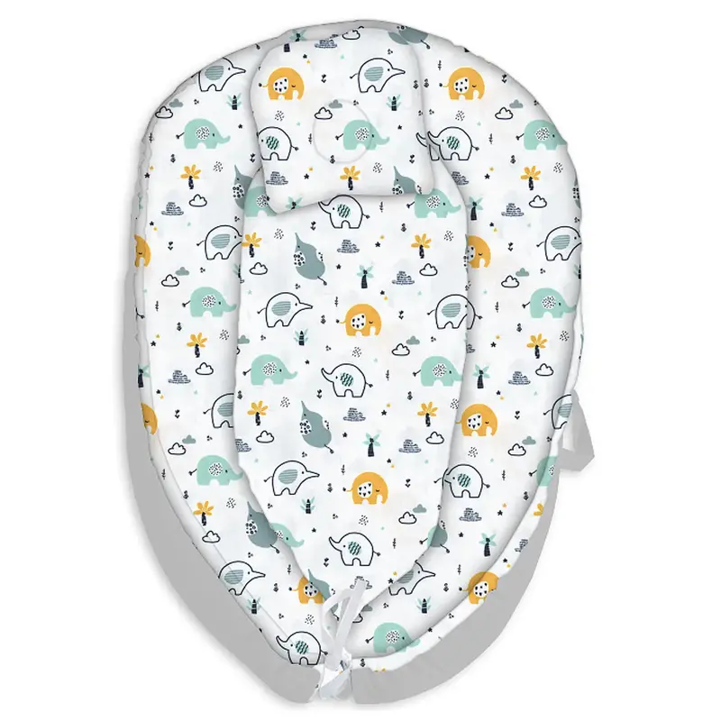 Baby Lounger, Baby Lounger for Newborn 0-24 Months, Portable and Soft Baby Nest, Babies Essential Gifts, Breathable Portable ...