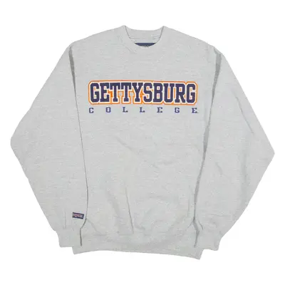 JANSPORT Gettysburg College Womens Sweatshirt Grey USA M