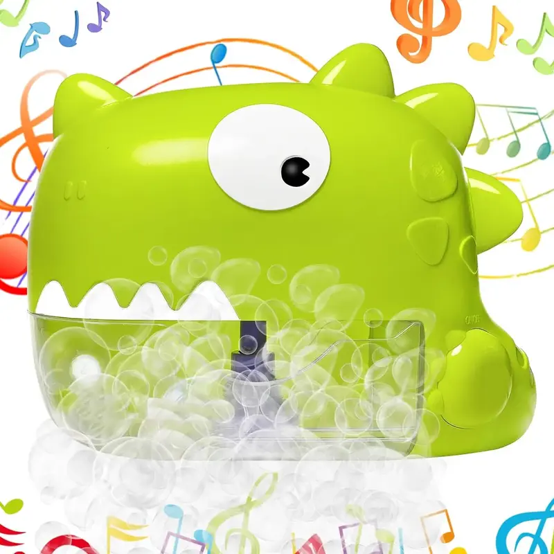 Dinosaur Design Bubble Machine Toy without Battery, Bubble Maker Machine, Fun Bubble Maker Toy, Birthday Gifts