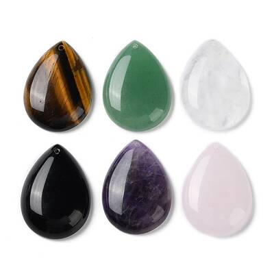 Natural Mixed Gemstone Pendants