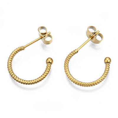 316 Surgical Stainless Steel Stud Earrings