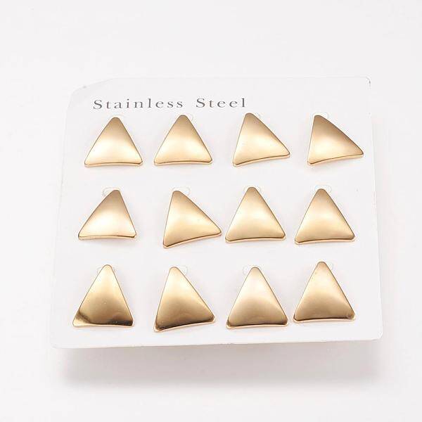 304 Stainless Steel Stud Earrings