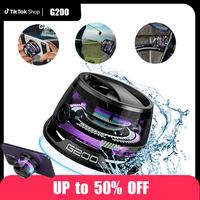 Portable Magnetic Shower Speaker, G200 5W Speaker, Wireless Bluetooth 5.0, LED Light, 4 Hour Play Time, Good for Travel, Cook...
