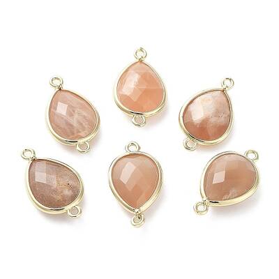 Natural Sunstone Links connectors