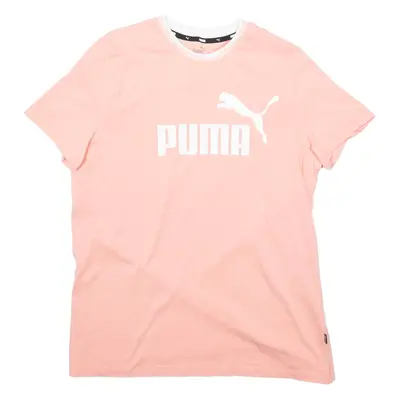 PUMA Womens T-Shirt Pink L