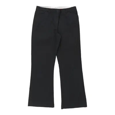 Tommy Hilfiger Boot Cut Trousers - 36W UK 16 Black Cotton