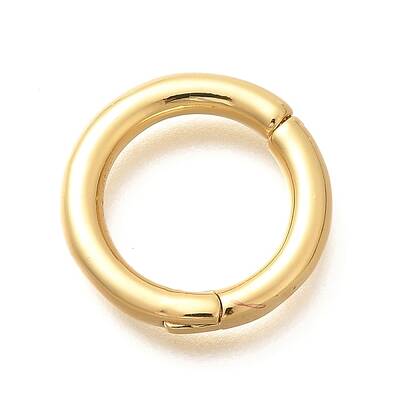 Rack Plating Ring Brass Spring Gate Clasps