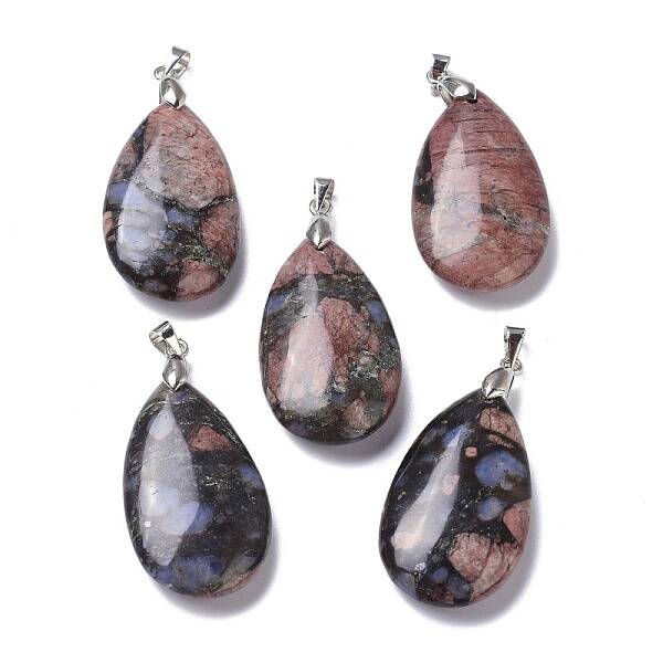 Natural Labradorite Pendants