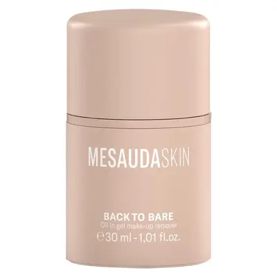 Mesauda Back To Bare - Gel Oil Makeup Remover Mini-Size 30 Ml
