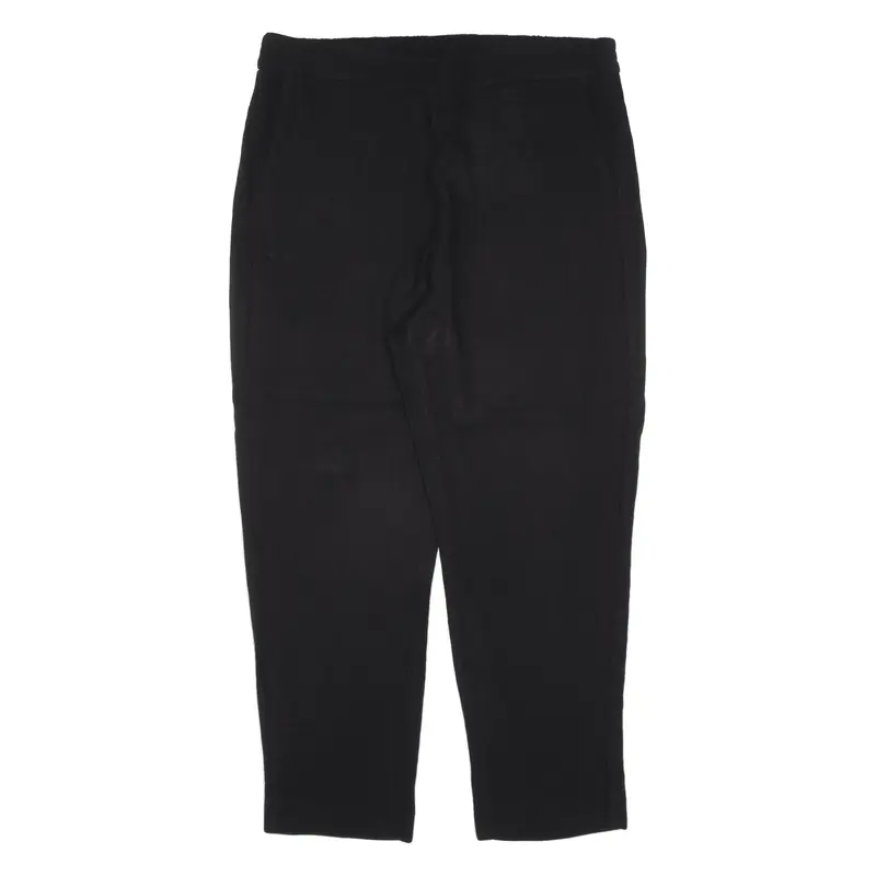 PIAZZA SEMPIONE Trousers Black Regular Tapered Womens W33 L25