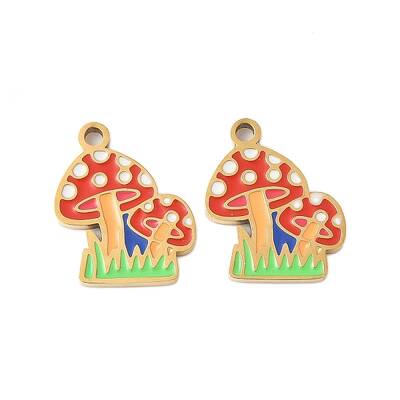 304 Stainless Steel Enamel Pendants