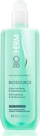 Biotherm Biosource Toning Lotion - Facial Tonic Normal And Combination Skin 400 Ml