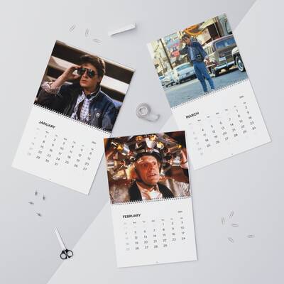 Back To The Future Calendar