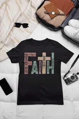 Cut Out Faith Tee