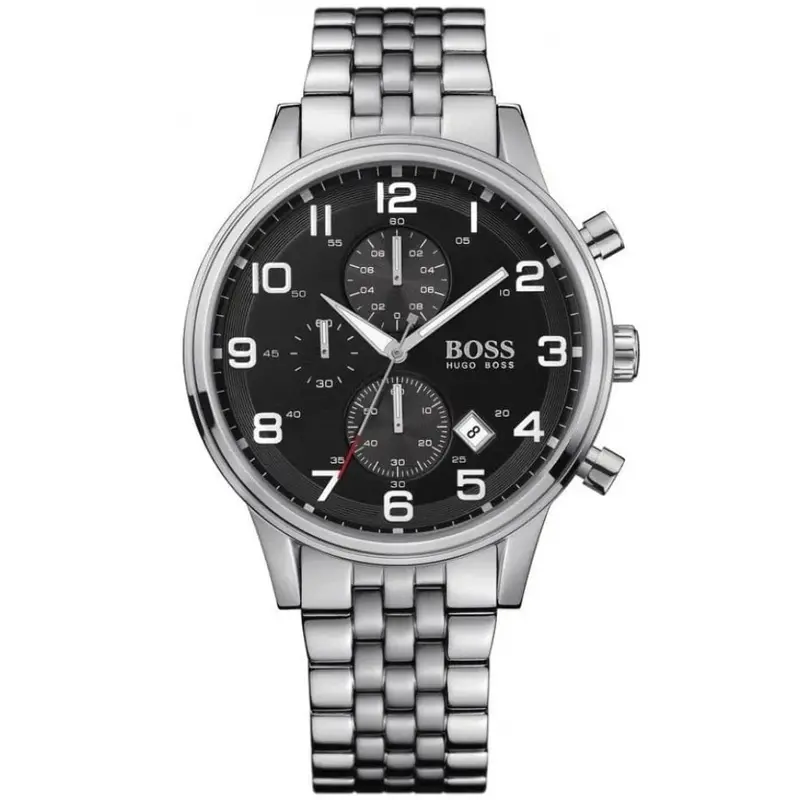 Hugo Boss 1512446 Aeroliner Chrono Black Dial Men's watch