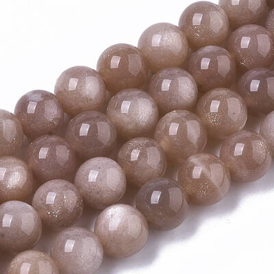 Natural Sunstone Beads Strands