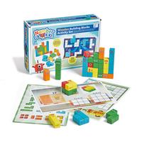hand2mind Numberblocks Wooden Building Blocks Activity Set, Wood Stacking Toy, Counting Blocks, Numbers for Toddlers, Math Ga...