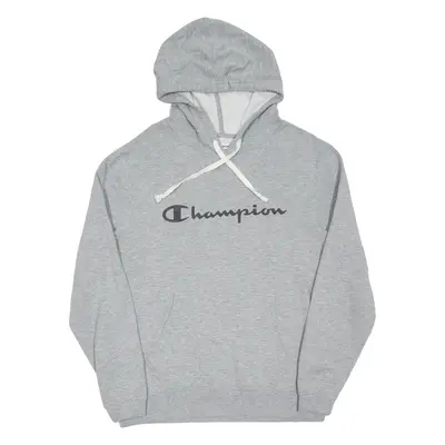 CHAMPION Mens Grey Hoodie M
