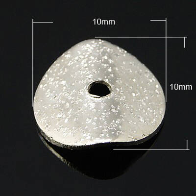 Alloy Wavy Spacer Beads