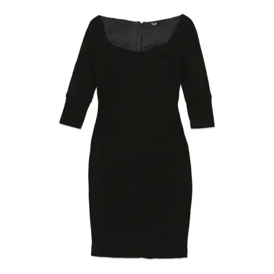 Dolce & Gabbana Dress - Medium Grey Cotton | Size: medium