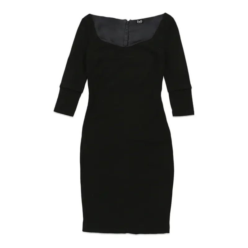 Dolce & Gabbana Dress - Medium Grey Cotton | Size: medium