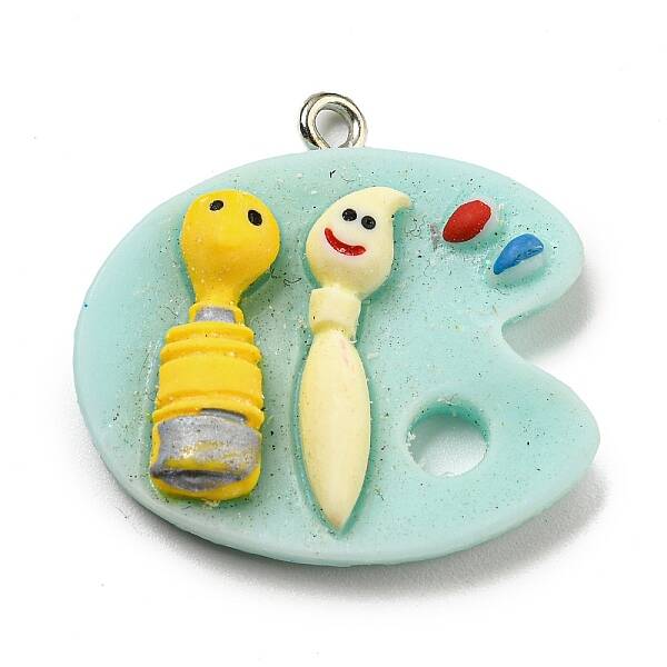 Opaque Resin Pendants