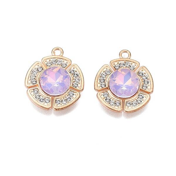 Alloy Glass Pendants